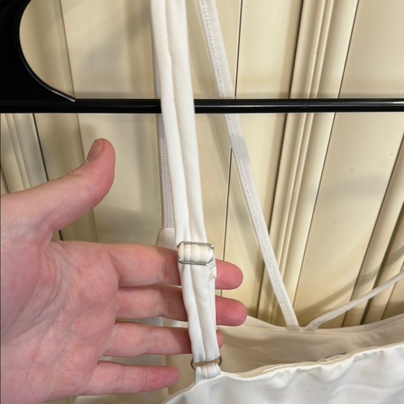 Boston Proper White Double Strap Camisole - Picture 5 of 7